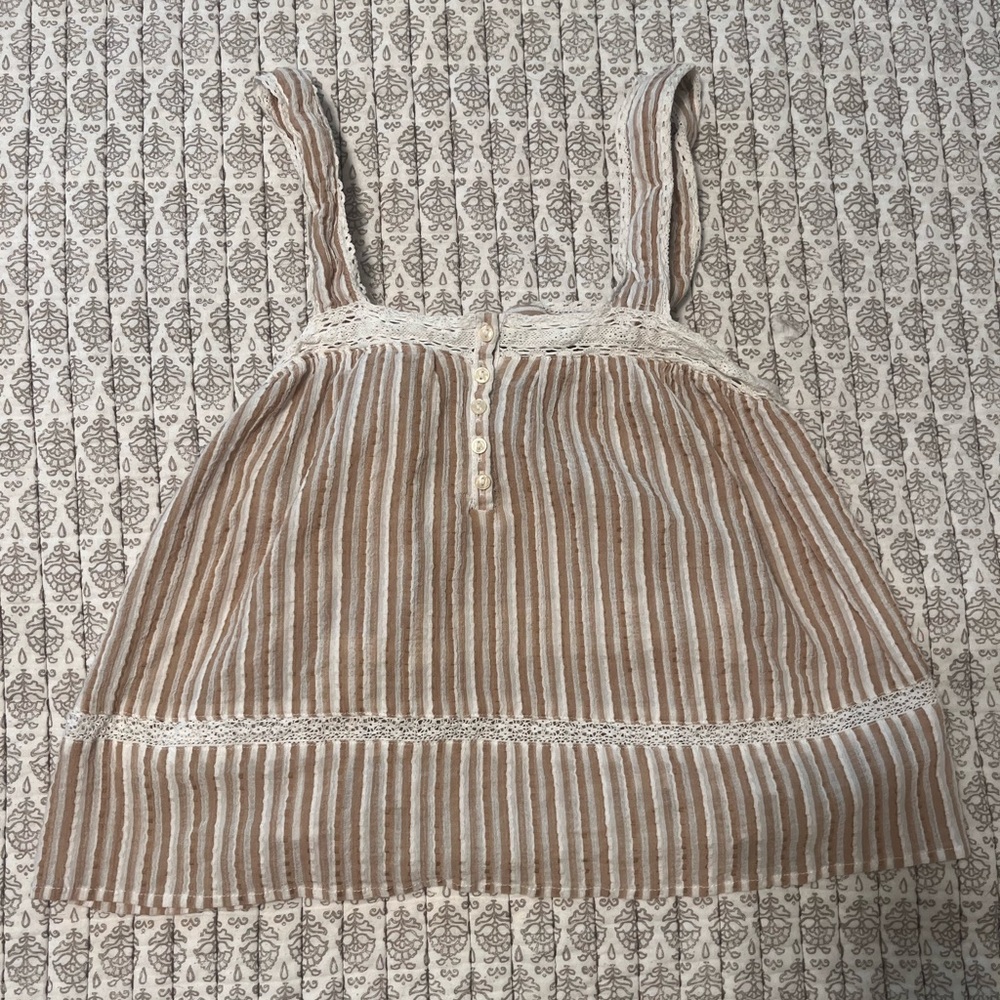 American Eagle Boho Baby Doll Top